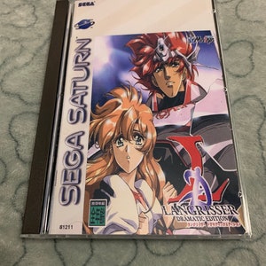 Langrisser Dramatic Edition, Sega Saturn, custom case w/inserts & foam, FREE shipping! READ Description!