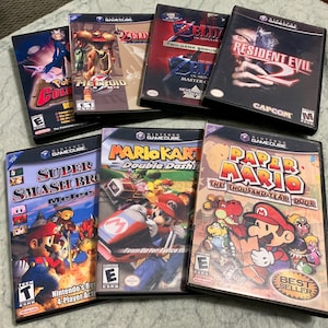 Gamecube, custom cases & artwork, ask about ANY title, always FREE shipping!! READ Description!