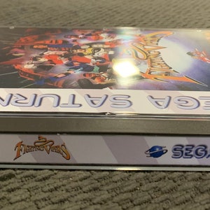 Fighting Vipers, Sega Saturn, custom case w/inserts & foam READ Description image 3