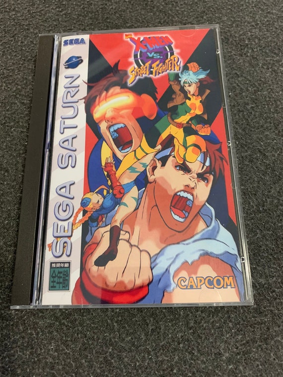 家庭用ゲームソフト SEGA - Sega Saturn X-men vs Street Fighter w/4M Amazon.com: X-Men vs. Street Fighter (w/ 4MB RAM Cart