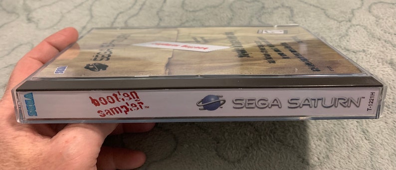 Bootleg Sampler, Sega Saturn, custom case w/inserts & foam READ Description image 3