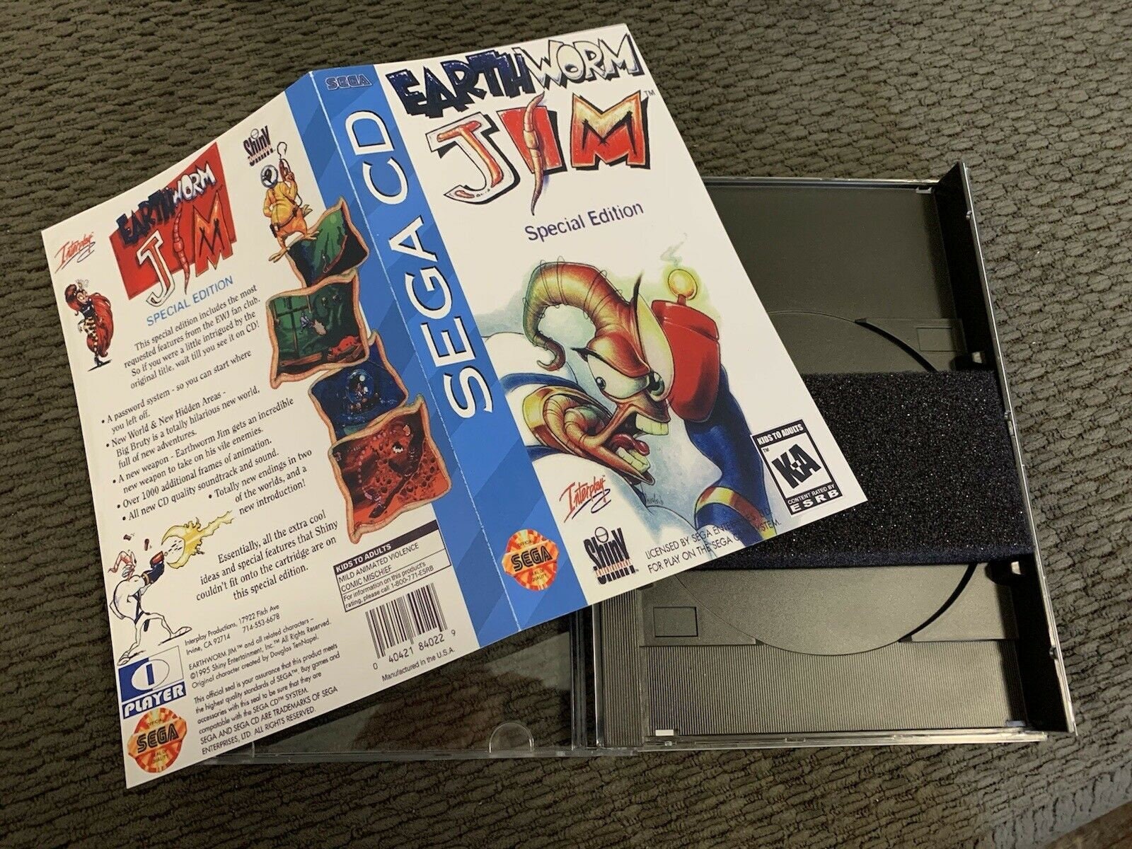 Earthworm Jim Special Edition中古・MD-CD欧州版 Earthworm Jim Special Edition中古・MD-CD欧州版 - メルカリ