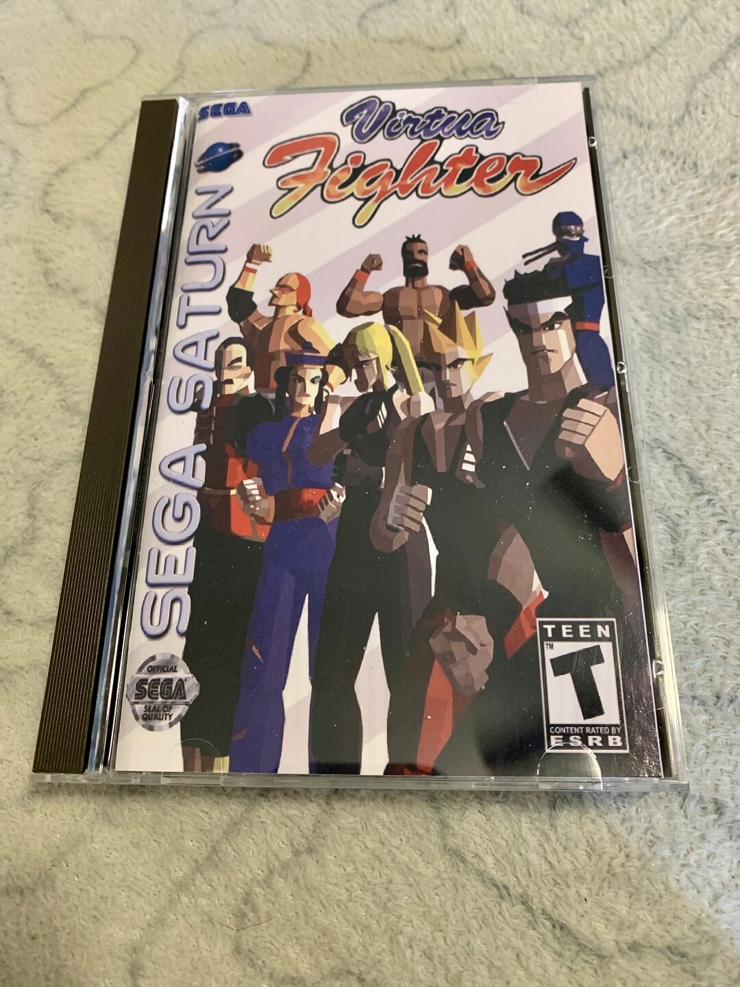 VIRTUA FIGHTER !!!!! SEGA SATURN - AVEC BOITE D'ORIGINE