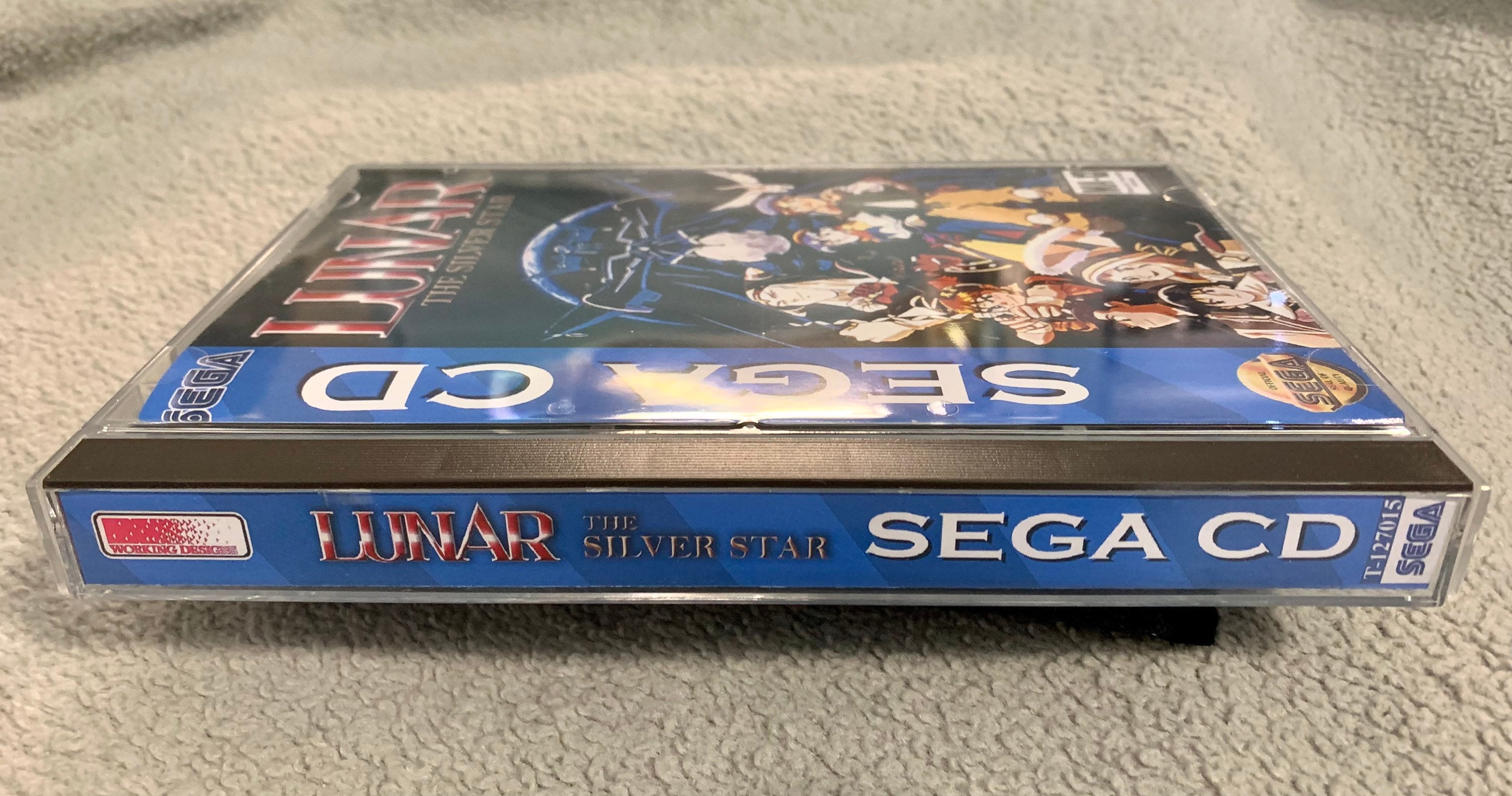 Lunar the Silver Star, Sega CD, Custom Case W/inserts & Foam READ