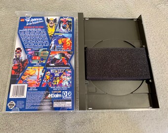 X-men Children of the Atom, Sega Saturn, Custom Case W