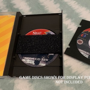 Night Trap Sega CD 32X, custom case w/inserts, foam & sleeve READ Description image 5