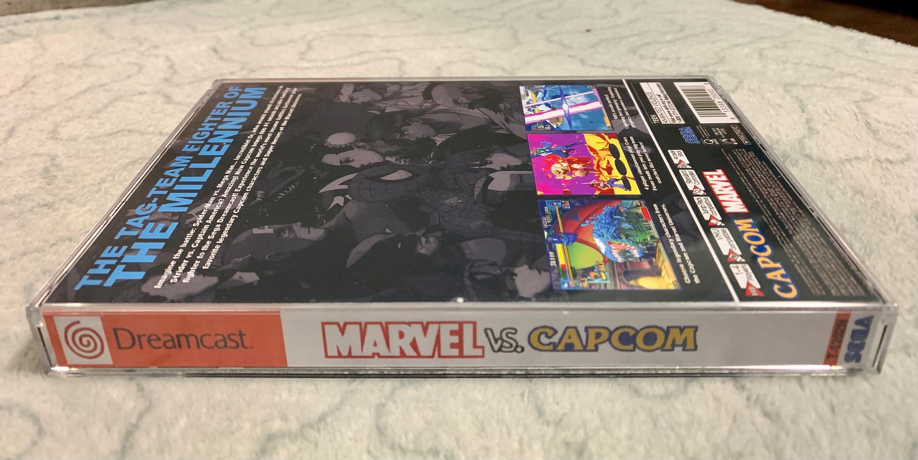 Marvel Vs Capcom, Sega Dreamcast, Custom Long Box Case W/inserts & Foam ...