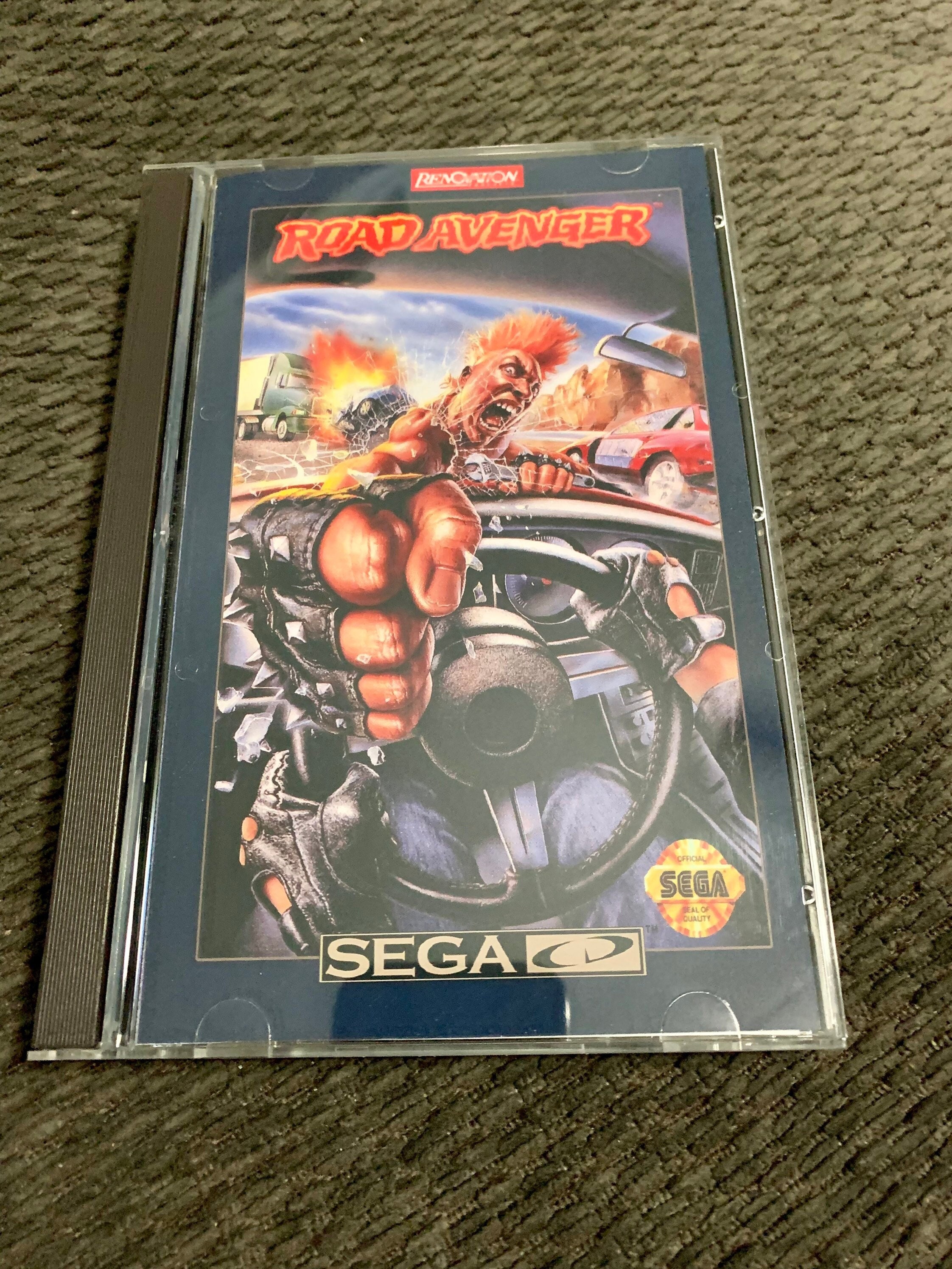 Road avenger sega clearance cd
