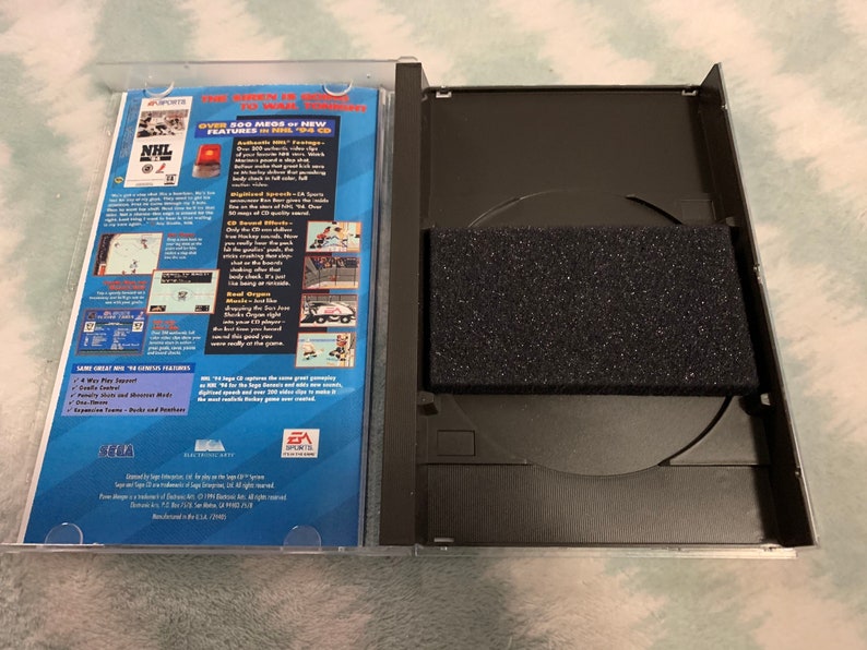 Power Monger, Sega CD, custom case w/inserts & foam READ Description image 5