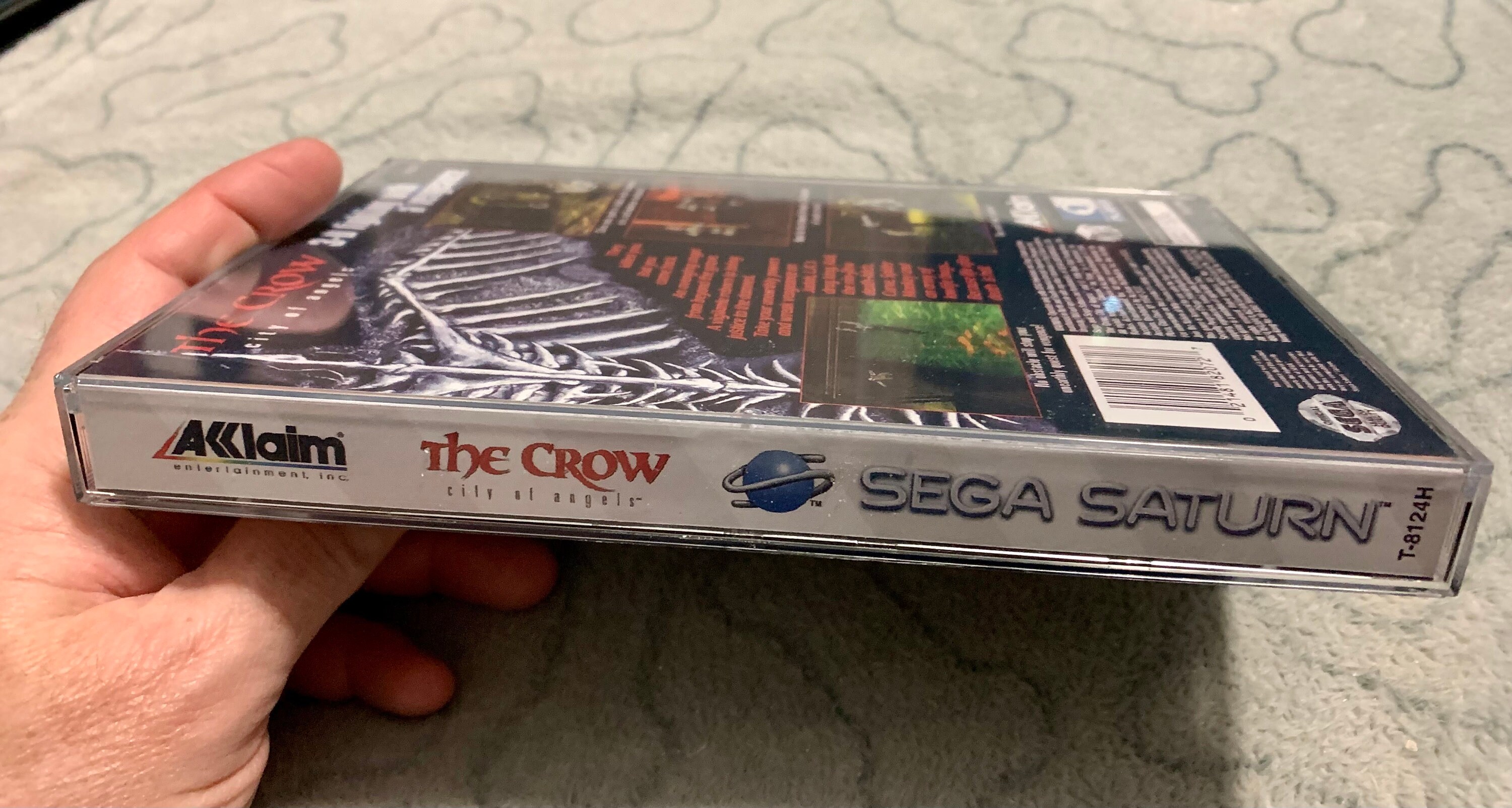 Jeu The Crow City Of Angels Sur Sega Saturn - Complet - Très Bon état