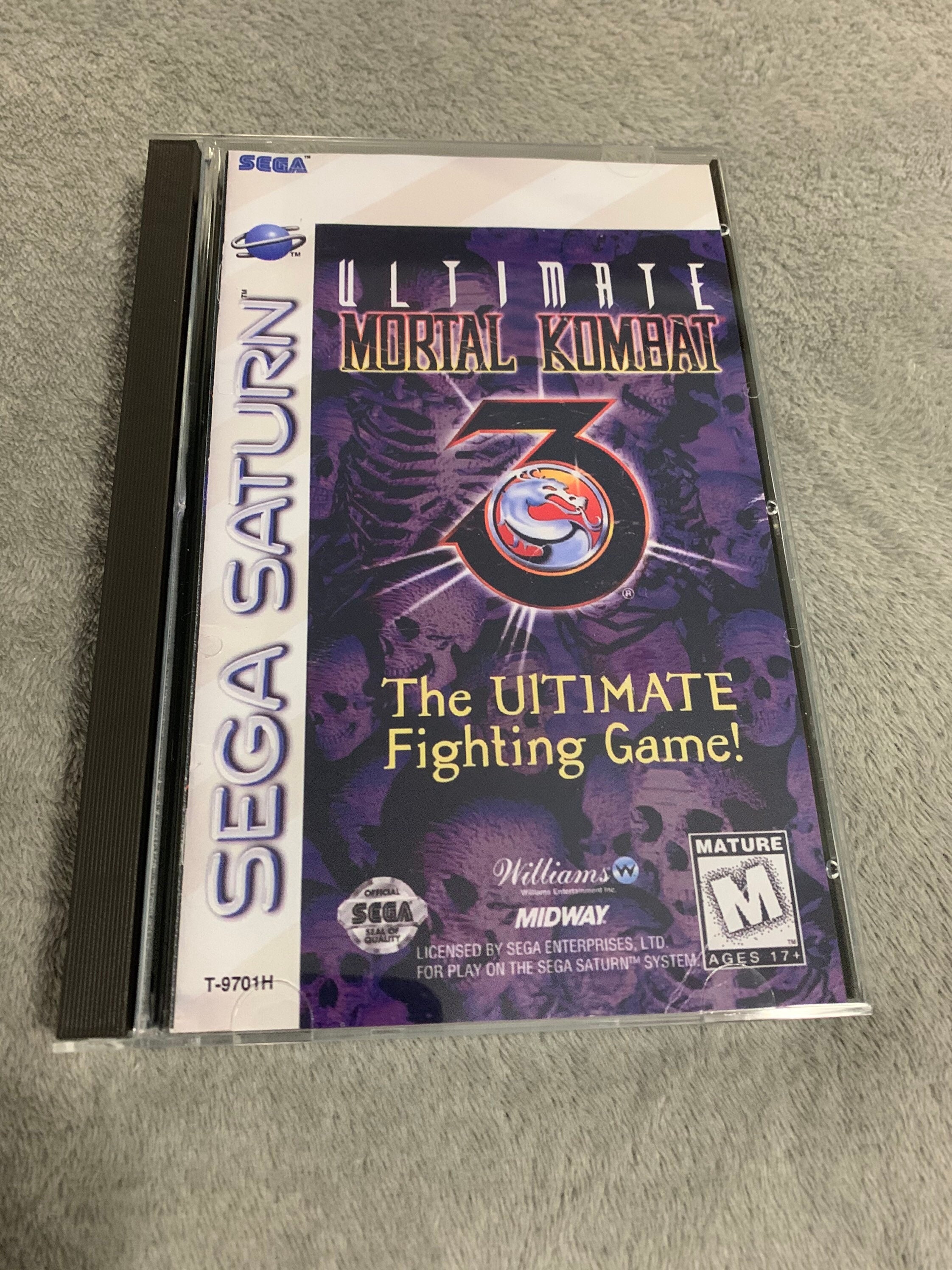  Ultimate Mortal Kombat 3 - Sega Saturn : Video Games