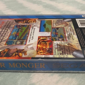 Power Monger, Sega CD, custom case w/inserts & foam READ Description image 4