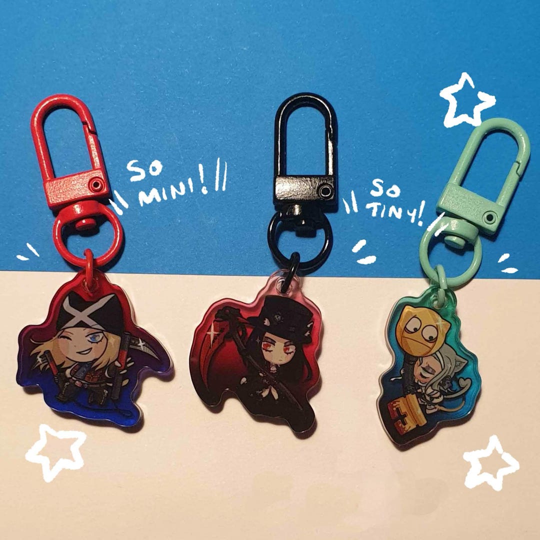 Ggst Keychains Mini GGST Keychains - Etsy Canada