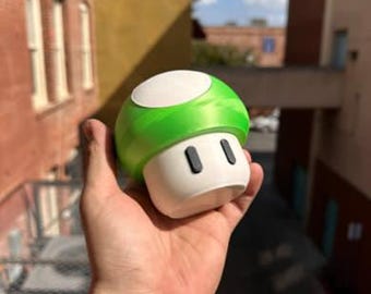 3D Printed Mushroom Stash Box – Whimsical Desk Decor