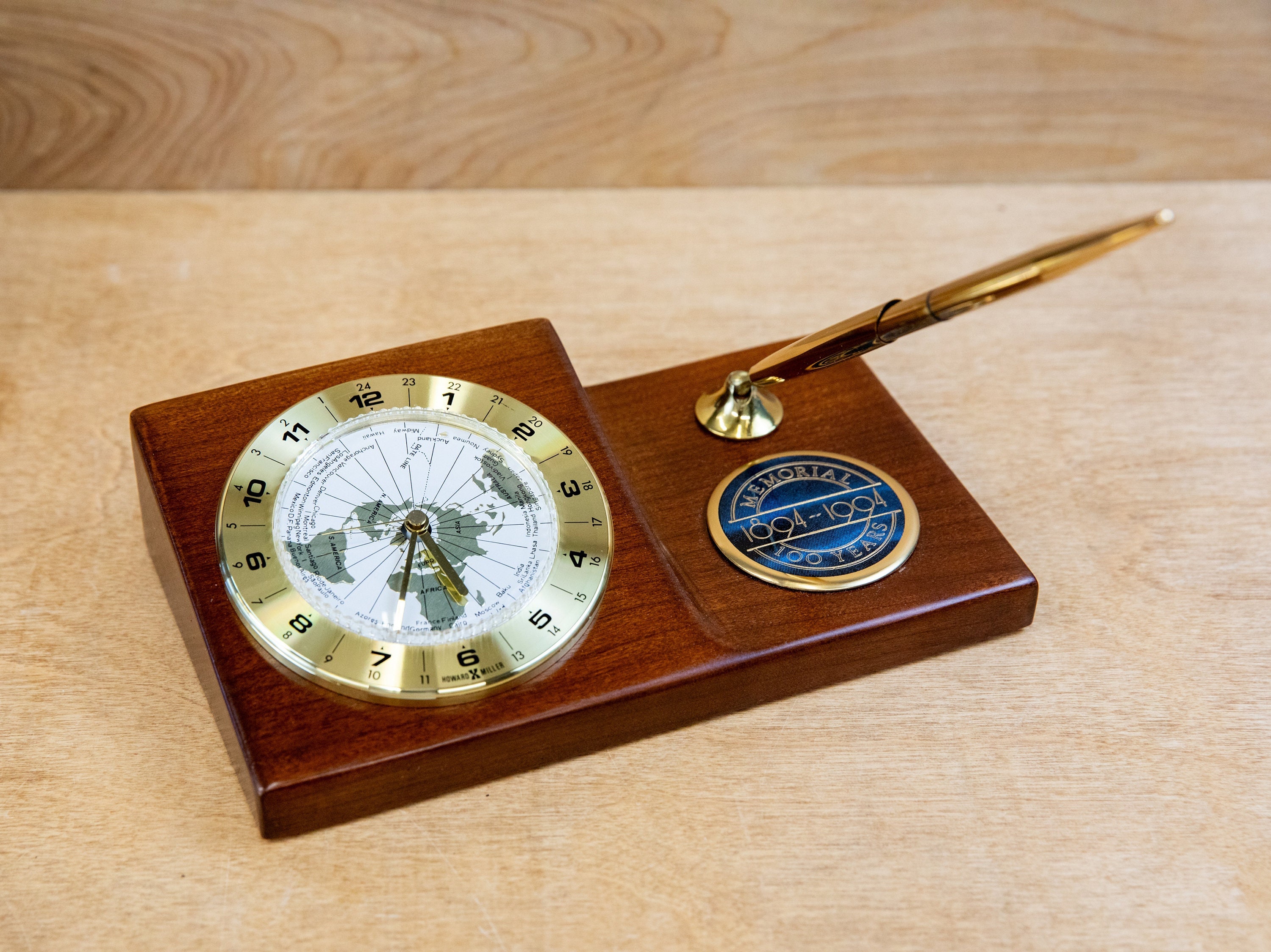 Howard Miller World Clock - Etsy