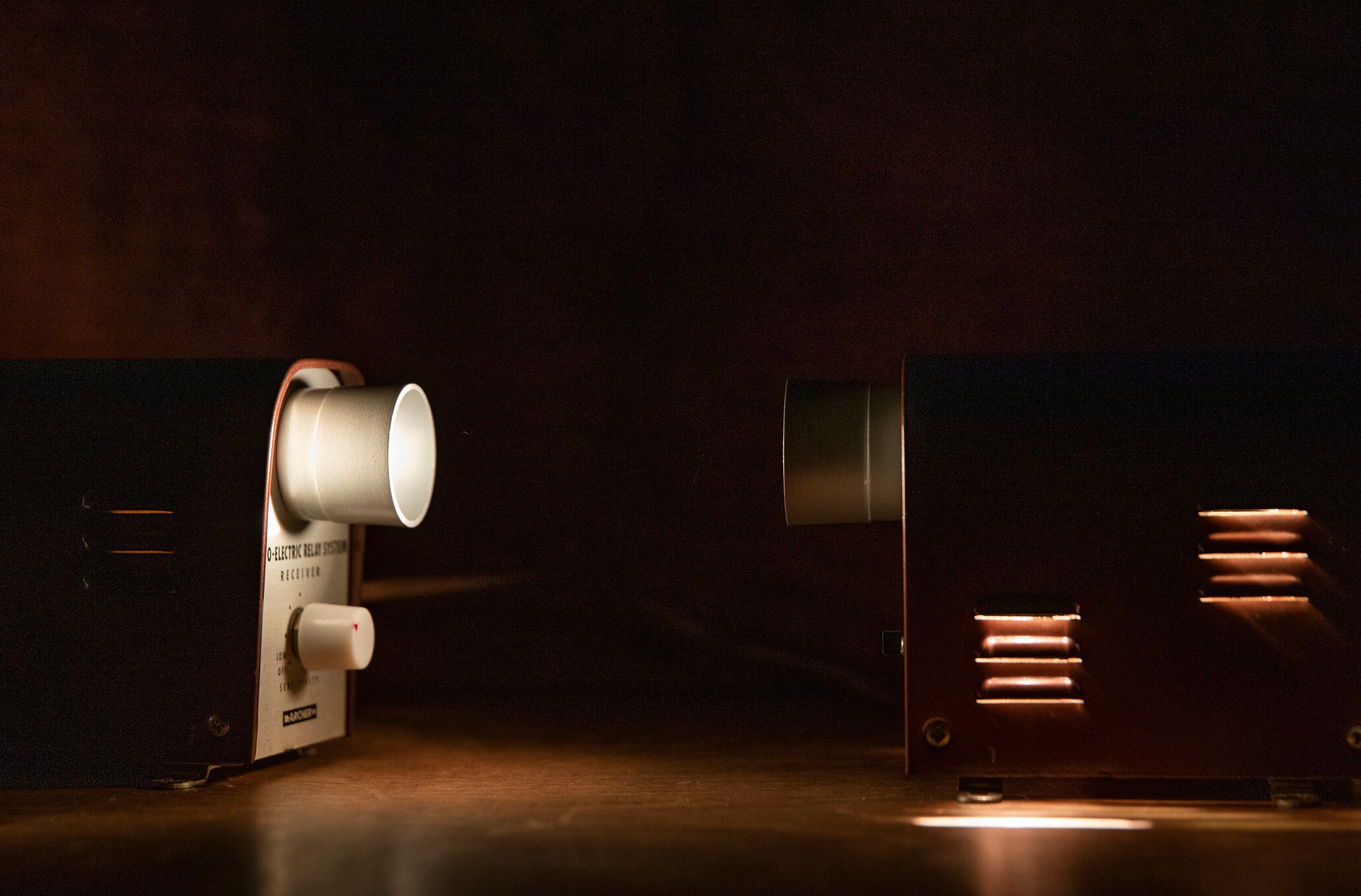 Vintage Photoelectric Relay System, Engineer or Scientist Gift Lamp or