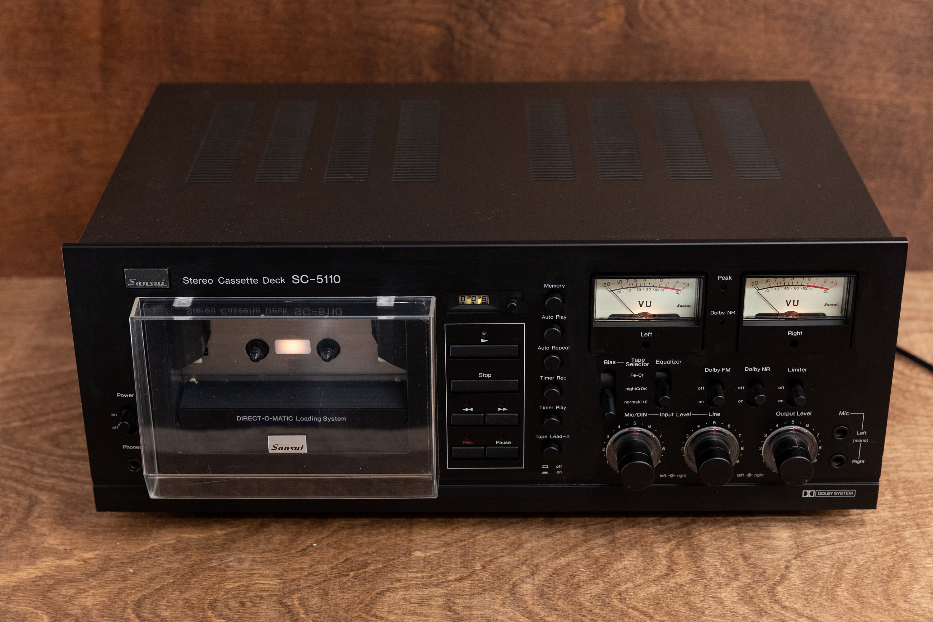 Vintage Stereo Vintage Cassette Tape Deck Vintage Stereo Etsy