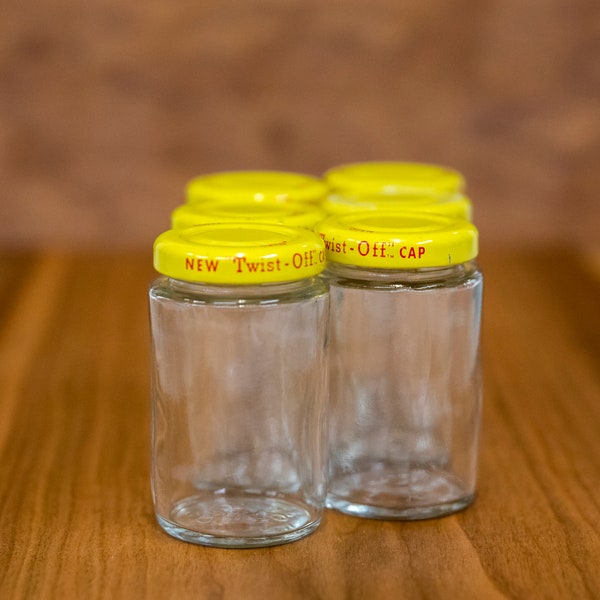 Old Glass Jars Etsy