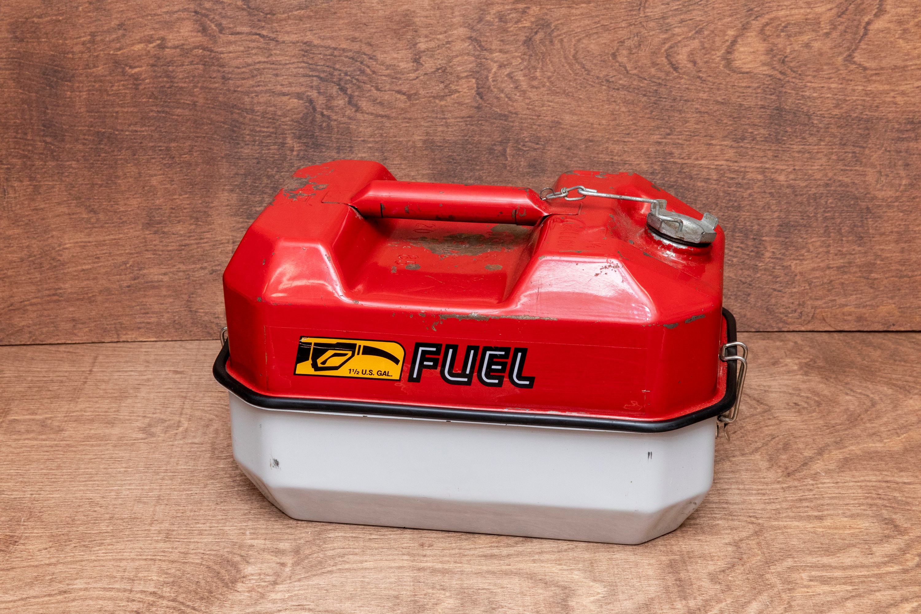 Vintage Fuel & Tool Mate ~ Gas Can and Toolbox ~ All in One