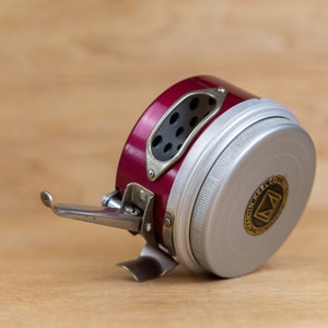 Mohawk Martin Fly Reel, Vintage Fishing Reel, Collectible Fly Fishing,  Magenta Red Silver 81 Martin Reel Co, Great Fisherman Gift 