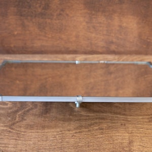 Factory Salvage Mirror, Fred Silver Vintage Mirror, Industrial Convex Mirror, Industrial Rectangular Mirror, Wall Mount Swivels, Salvaged