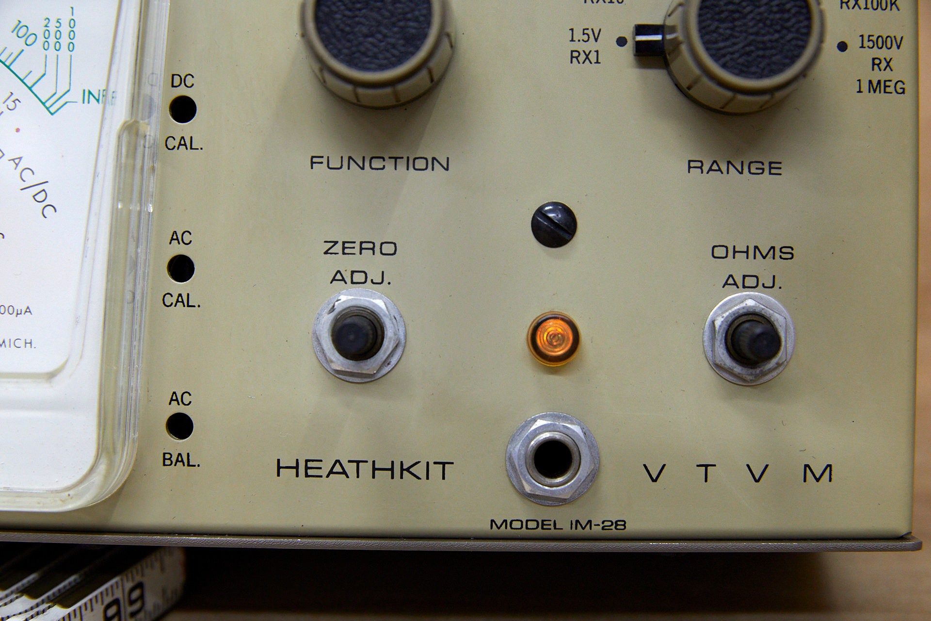 Vintage Electronic Tester, Heathkit Vacuum Tube Voltmeter & Manual, MCM ...