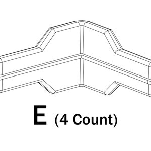 Whalen Post Insert Corner Connector for Heavy Duty Shelving Unit 4x, Raybee, Whalen, Armadillo, Member's Mark 5 Shelf Storage Rack image 9