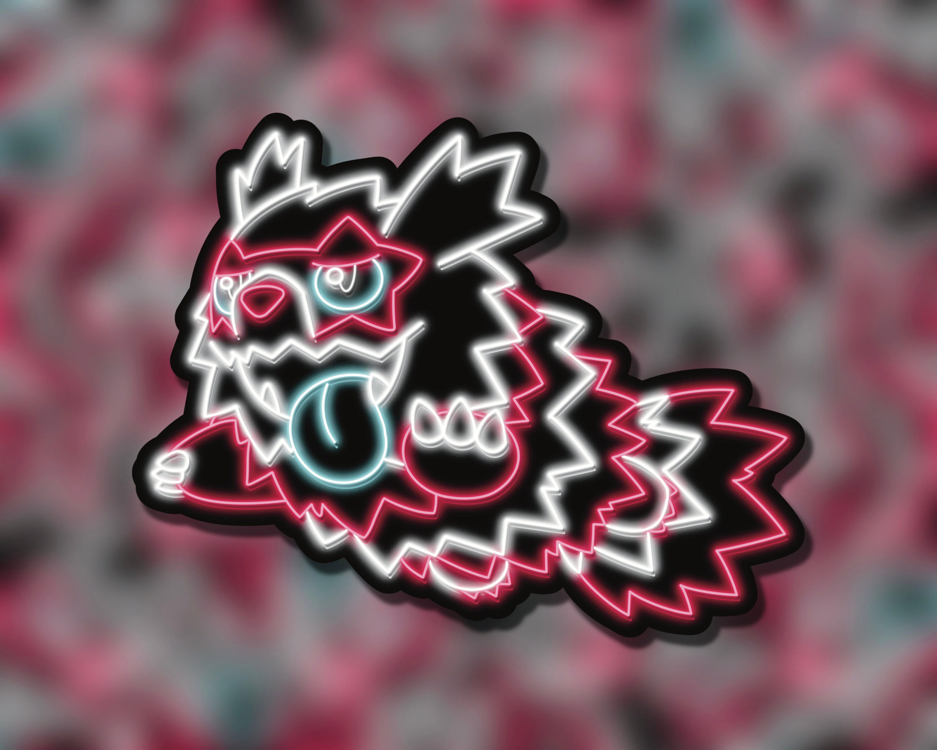 Pixel Shiny Nihilego Sticker for Sale by Zimzagoon