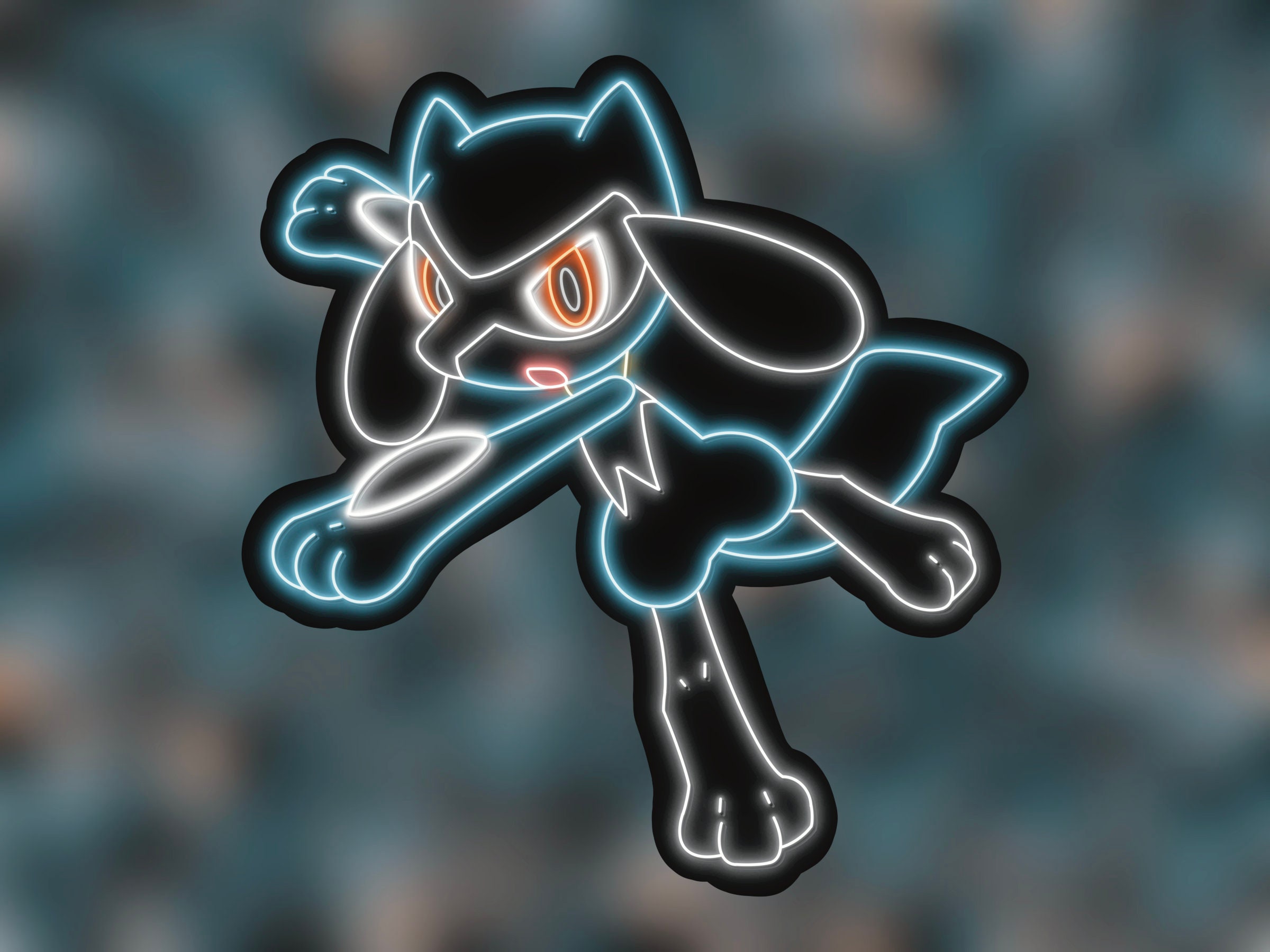 Lucario and Shiny Riolu  Pokemon drawings, Pokemon art, Pokemon