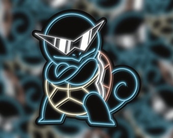 Neon Squirtle Squad