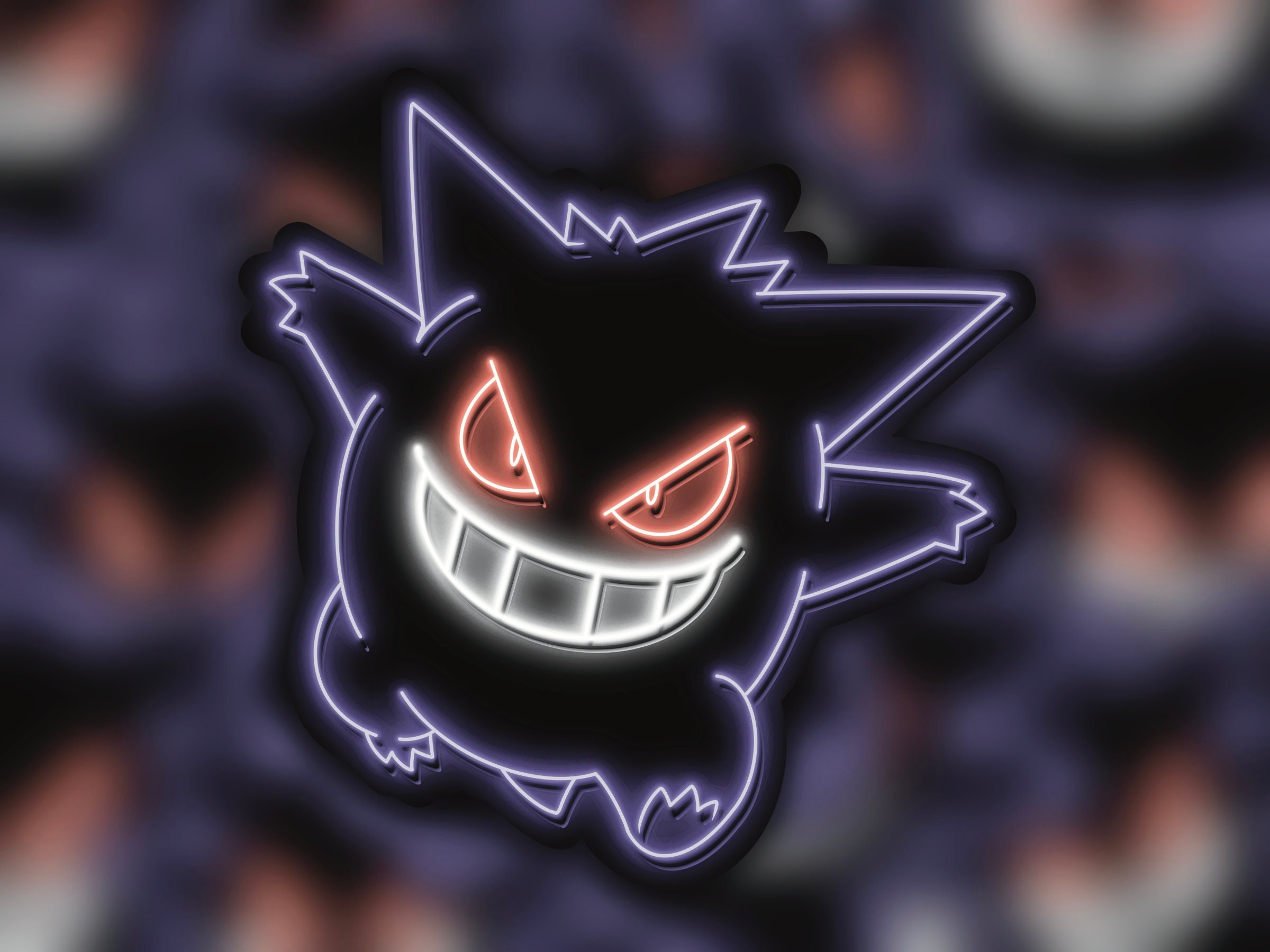 Gengar Decal Etsy Hong Kong