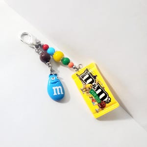 Peanut Chocolate Candy Charm: Fun Food Purse Accessory