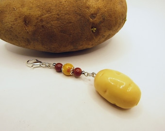 Resin Potato Charm: Funny Friendship Gift, Idaho Icon
