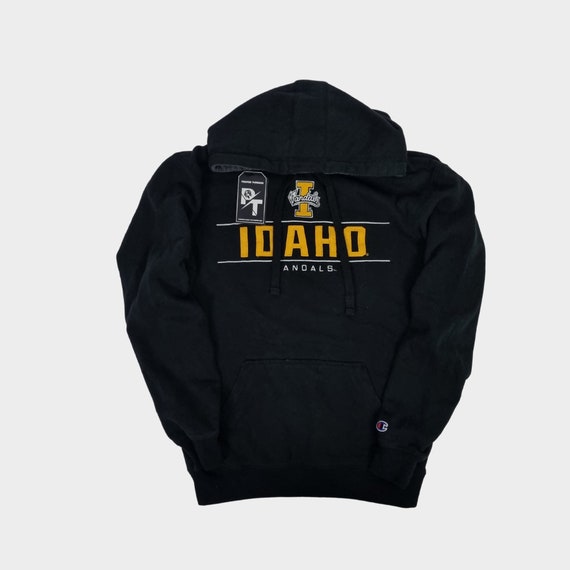 Vintage Champions Idaho Vandals Hoodie Size XS Bl… - image 1