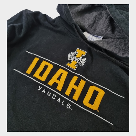 Vintage Champions Idaho Vandals Hoodie Size XS Bl… - image 2