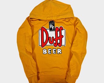 Vintage Hoodie Duff Beer Simpsons Maat S| Grafische sweater| Oversized sweater| Vintage sweatshirt| Mens sweatshirt| Womens sweater| 80 90