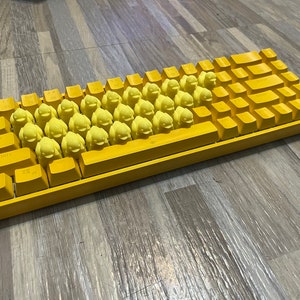 3D printed Duck Keyboard