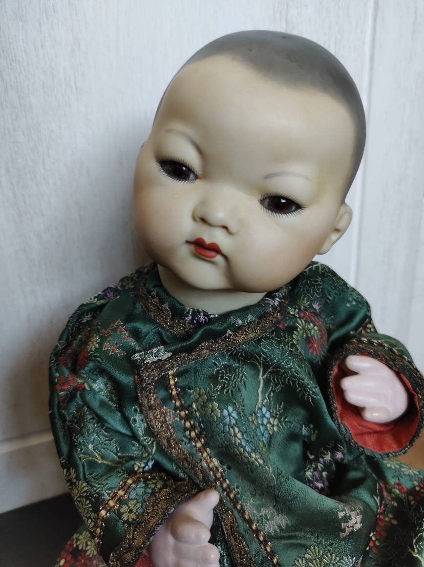 SCHMITT et Fils 24 cm Poupée Ancienne Reproduction Antique doll