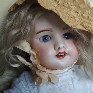 Antique SFBJ 60 French Doll // Fashion Bisque Doll With Clothes - Etsy