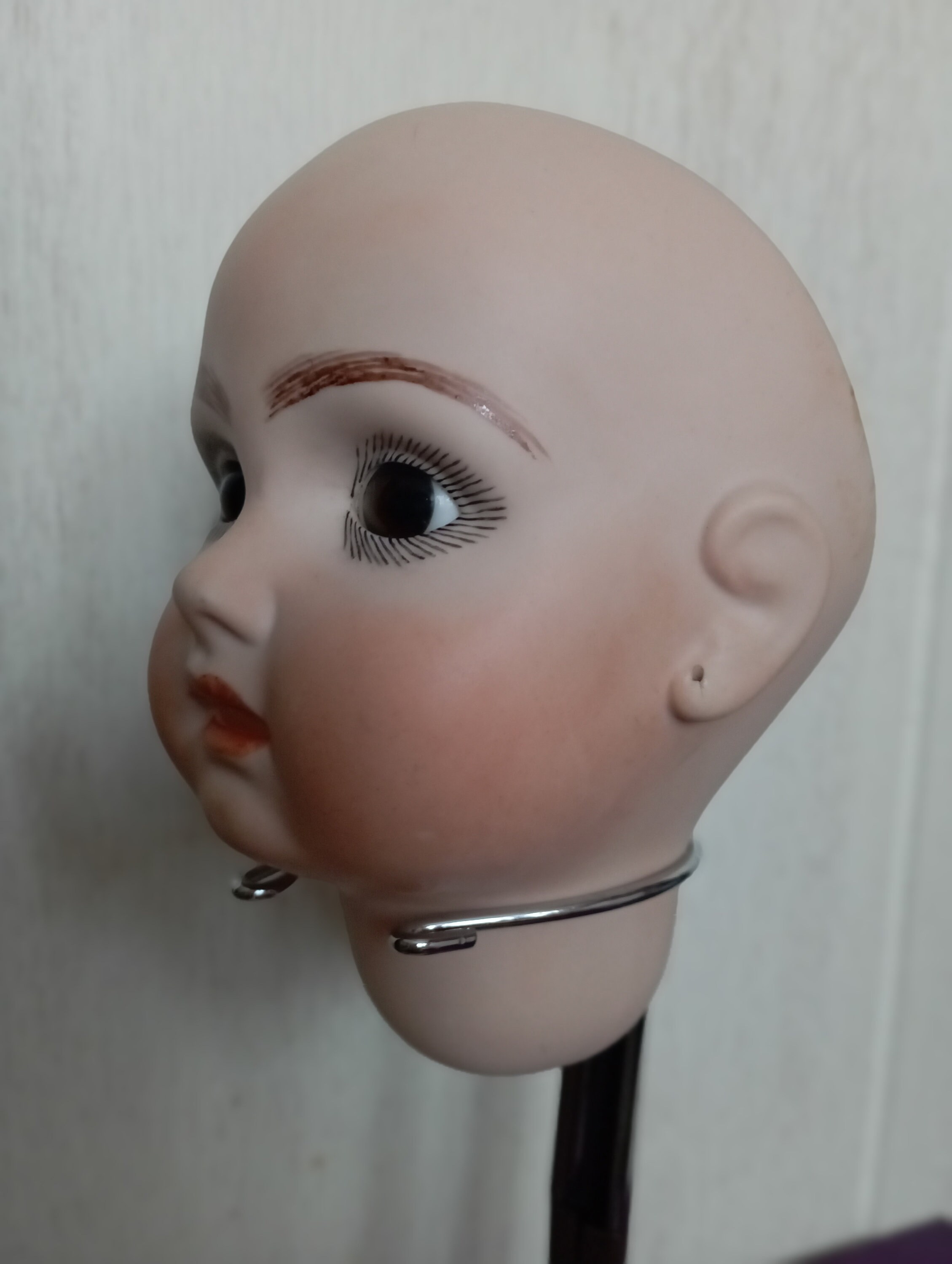 Superbe reproduction tête de poupée ancienne Jumeau triste ? | eBay