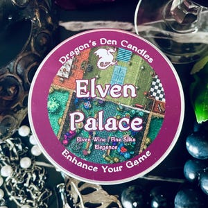 Elven Palace | Soy Candle | Wax Melts | Fantasy | RPG | Gamer | DnD | Geek Gift
