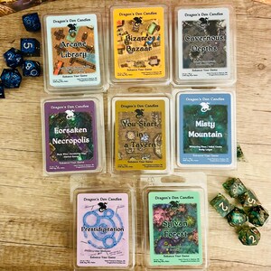 The Campaign 1 Wax Melt | Soy Candle | DnD Candle | Fantasy | Gamer Gift | Geek Gift