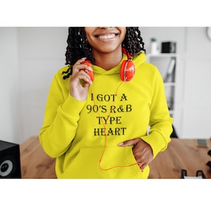 90&#39;S R&B TYPE Heart | SVG | | PNG |