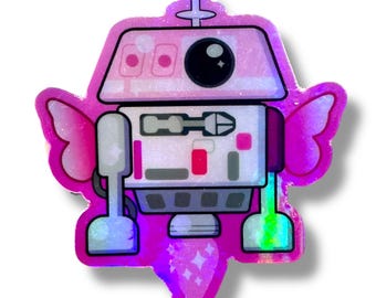 Holo Pink C1-10P Sticker