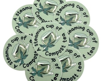 Recycle Tea Sticker