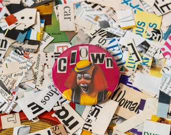 Vintage Clown Pin: Charlie Chaplin Pierrot Circus Lapel Pin - Etsy