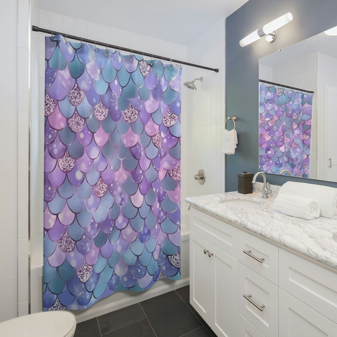 Mermaid Scale Shower Curtain