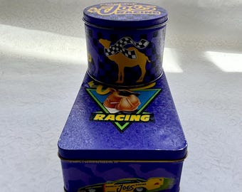 Vintage 1994 Smokin Joe's Racing Camel Cigarettes Collectible Tins - Set of 2