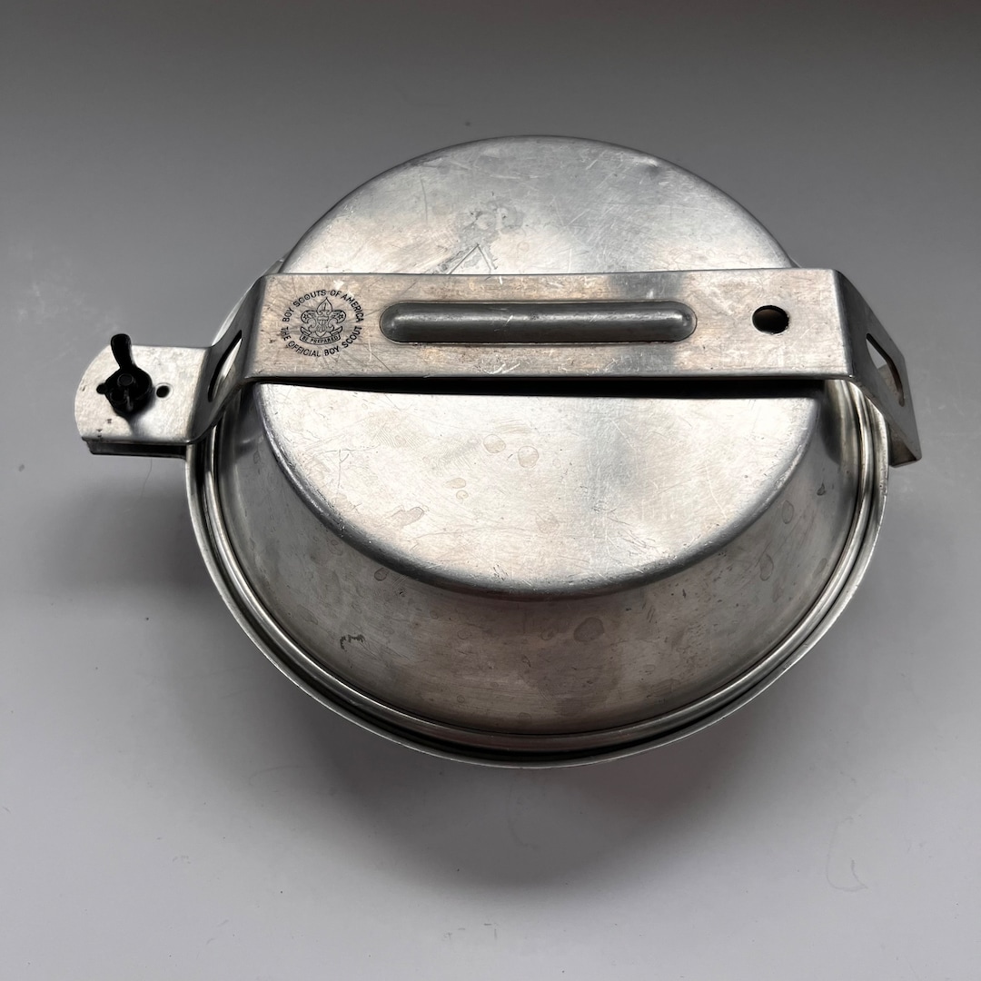 Vintage Aluminum Boy Scout Mess Kit for Camping Etsy UK