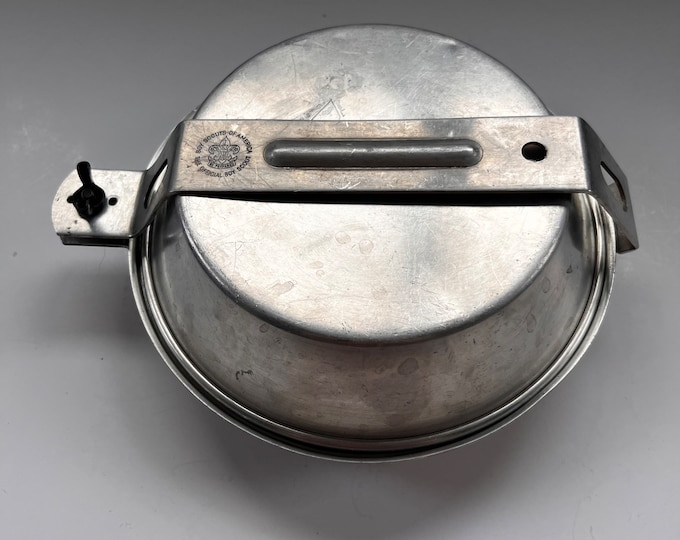 Vintage Aluminum Boy Scout Mess Kit for Camping Etsy